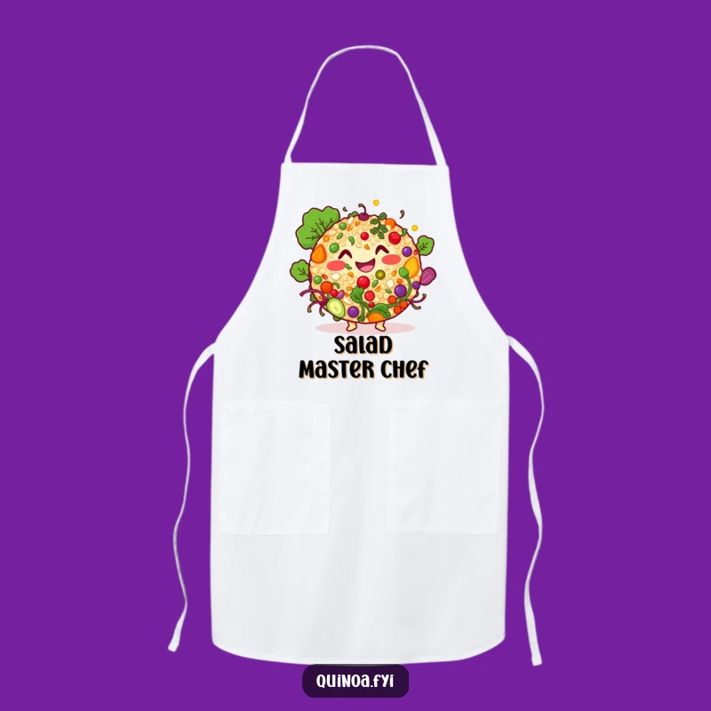 Funny Quinoa Salad Apron - Cook with Joy and Style with This Funny Gift