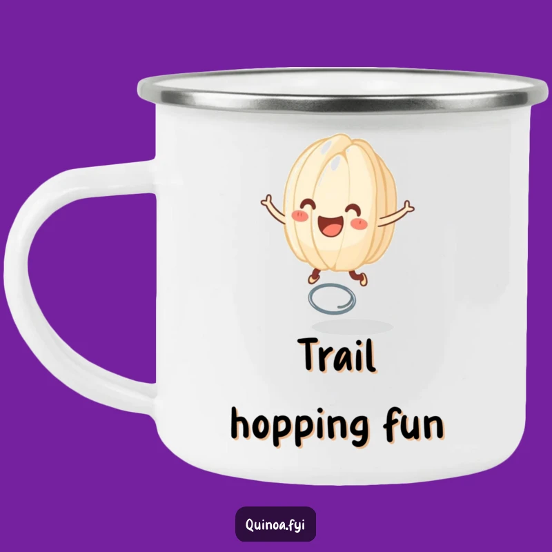 Funny Rice Grain Spring Camping Mug - Outdoor Joyful Sips