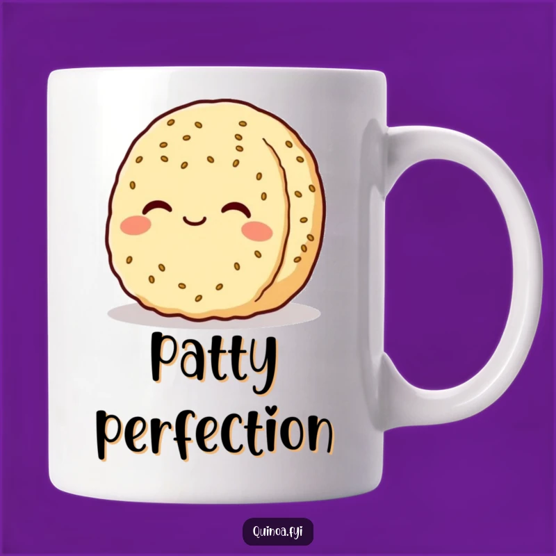 Funny Quinoa Patty Mug - Enjoy Your Calm with This Serene Funny Gift