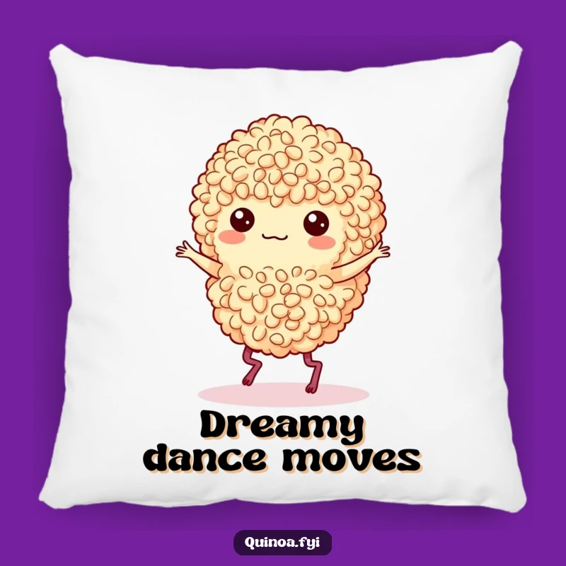 Funny Dancing Quinoa Jig Pillow: Cuddle Up with Rhythmic Comfort!