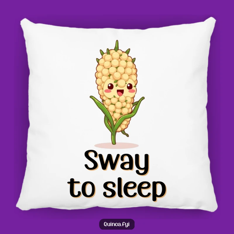 Funny Quinoa Stalk Pillow - Snuggle Up with This Gentle Funny Gift