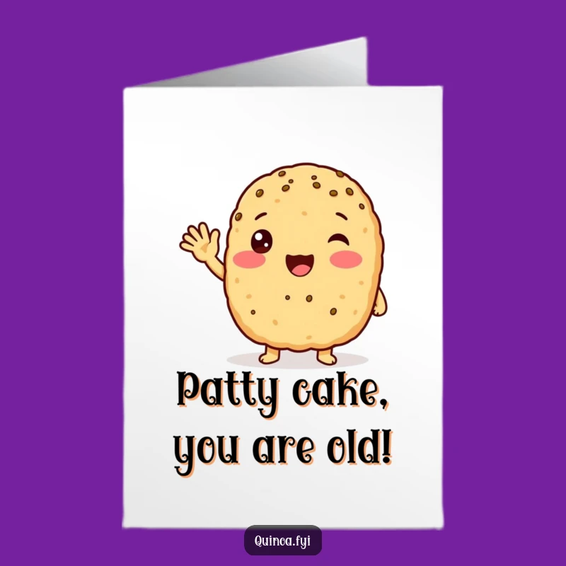 Free Printable Quinoa Birthday Card: Funny Downloadable Gift for Patty Lovers