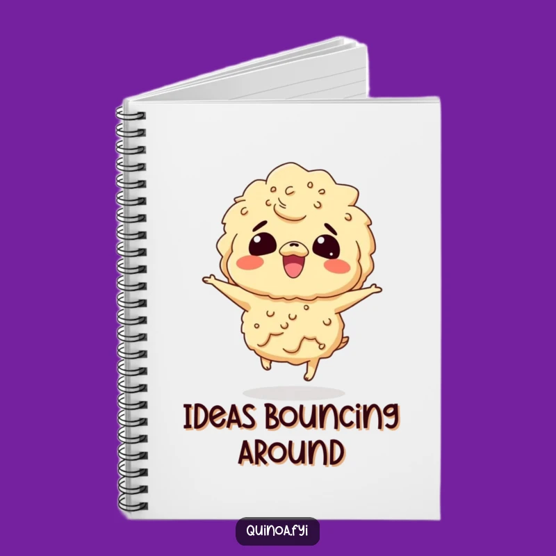 Funny Giggling Quinoa Notebook: Jot Down Ideas with This Hilarious and Inspiring Journal