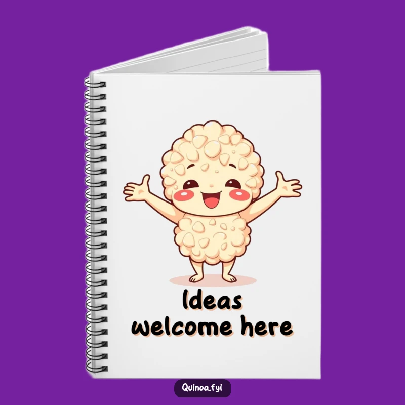 Funny Happy Quinoa Notebook: Jot Down Your Joys with This Hilarious Journal