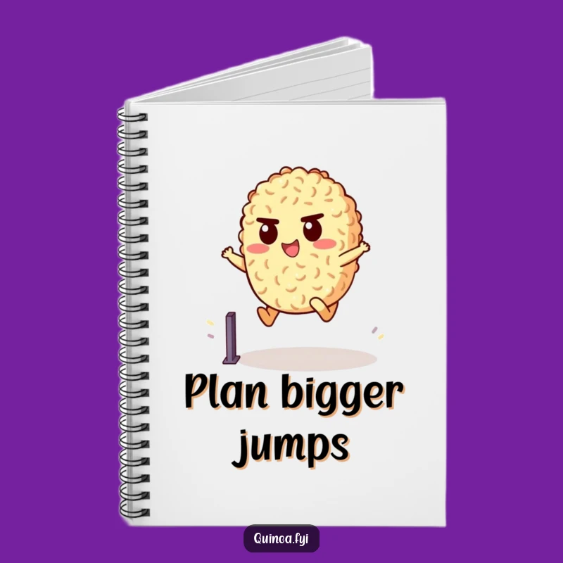 Funny Quinoa Hurdler Notebook: Plan Your Victories, Great Funny Gift