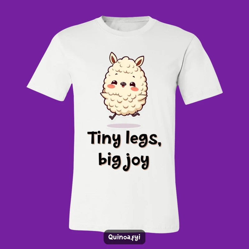 Funny Playful Quinoa Skip T-Shirt - Happy Little Steps!