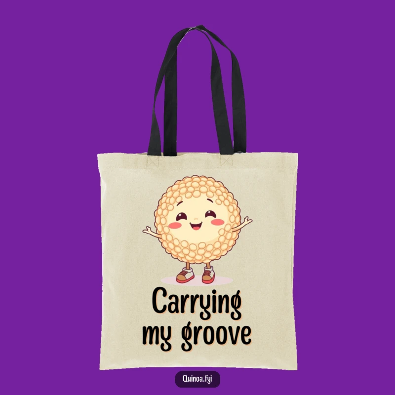 Funny Quinoa Grain Tote Bag - Stylish and Hilarious for Everyday Fun!