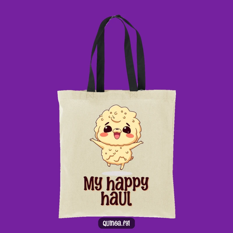 Funny Giggling Quinoa Tote Bag: Carry Your Laughs in This Hilarious Accessory