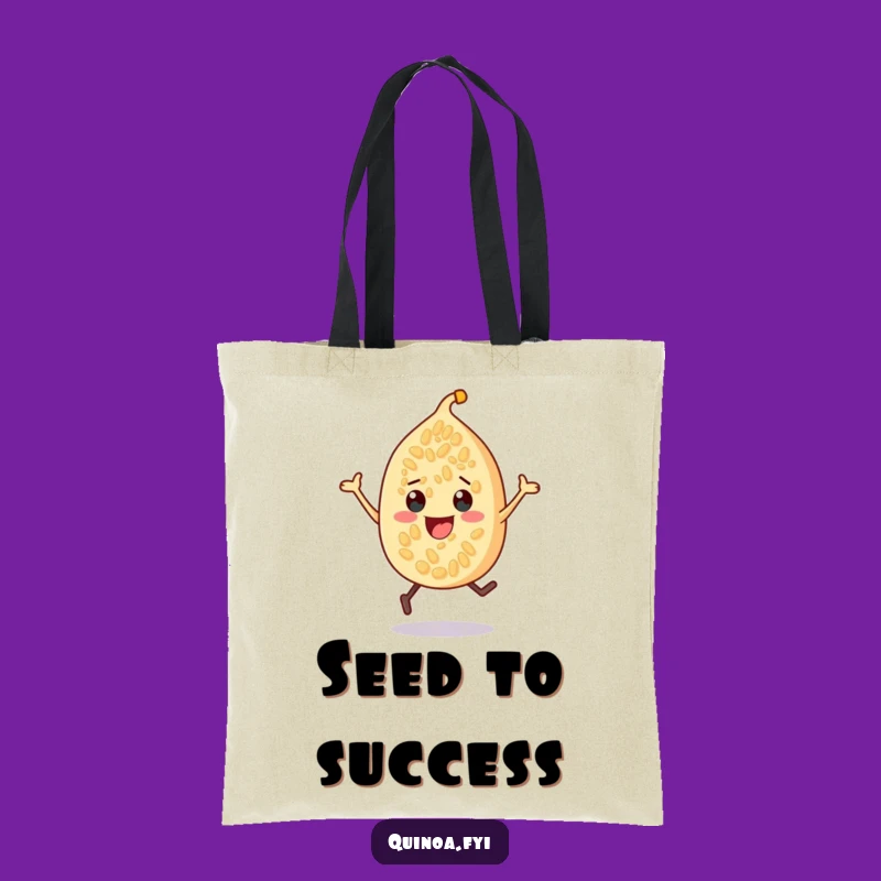 Funny Quinoa Seed Tote Bag - Carry Your Cheer with This Funny Gift